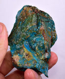 87grs BLUE OPAL  Peru Scenic Quality Jewelry Collector O786