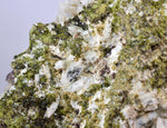 17cms BOURNONITE CRYSTAL QUARTZ Epidote Mineral Specimen I226