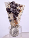 5cms SPHALERITE BARITE QUARTZ Gem Peru Crystals Manuelita Mine Morococha Display or To Cut It Facet Grade Collector M255