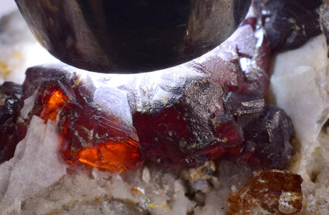 5cms SPHALERITE BARITE QUARTZ Gem Peru Crystals Manuelita Mine Morococha Display or To Cut It Facet Grade Collector M255