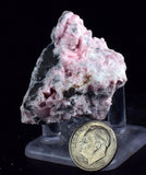 4.2cms RHODOCHROSITE CUBIC QUARTZ Peru Crystals Collector Mineral Specimen R708