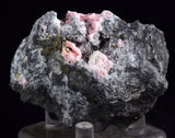 6.2cms RHODOCHROSITE CUBIC QUARTZ Peru Crystals Collector Mineral Specimen R709