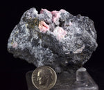 6.2cms RHODOCHROSITE CUBIC QUARTZ Peru Crystals Collector Mineral Specimen R709