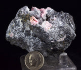 6.2cms RHODOCHROSITE CUBIC QUARTZ Peru Crystals Collector Mineral Specimen R709