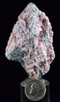 6.9cms RHODOCHROSITE ROSETTE QUARTZ Peru Crystals Collector Mineral Specimen R715