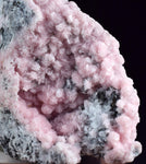 5.6cms RHODOCHROSITE ROSETTE QUARTZ Peru Crystals Collector Mineral Specimen R716