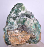 9.5cms GEM SILICA CHRYSOCOLLA Druzy Quartz Lily Mine Peru Mineral Specimen D277