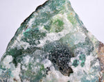 9.5cms GEM SILICA CHRYSOCOLLA Druzy Quartz Lily Mine Peru Mineral Specimen D277