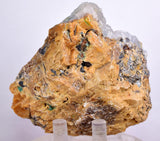 7cms GEM SILICA CHRYSOCOLLA Druzy Quartz Lily Mine Peru Mineral Specimen D278