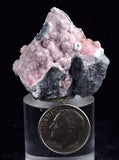 Lot 10 RHODOCHROSITE ROSETTE QUARTZ Peru Crystals Collector Mineral Specimen R723