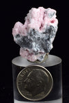 Lot 10 RHODOCHROSITE ROSETTE QUARTZ Peru Crystals Collector Mineral Specimen R723