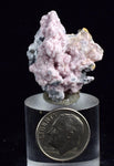 Lot 10 RHODOCHROSITE ROSETTE QUARTZ Peru Crystals Collector Mineral Specimen R723