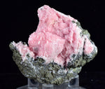 5.9cms RHODOCHROSITE ROSETTE PYRITE Peru Crystals Collector Mineral Specimen R701