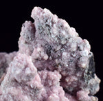 5.9cms RHODOCHROSITE ROSETTE QUARTZ Peru Crystals Collector Mineral Specimen R725