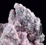 5.9cms RHODOCHROSITE ROSETTE QUARTZ Peru Crystals Collector Mineral Specimen R725