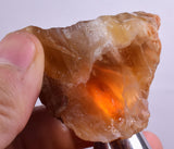 360 Grams GOLDEN OPAL CANDY Rough Facet Old Stock Translucent Mineral Specimen O784