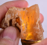 360 Grams GOLDEN OPAL CANDY Rough Facet Old Stock Translucent Mineral Specimen O784