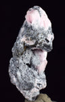 3.4cms RHODOCHROSITE CUBIC QUARTZ Peru Crystals Collector Mineral Specimen R728