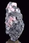 3.4cms RHODOCHROSITE CUBIC QUARTZ Peru Crystals Collector Mineral Specimen R728