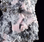 3.4cms RHODOCHROSITE CUBIC QUARTZ Peru Crystals Collector Mineral Specimen R728