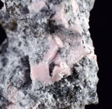 3.4cms RHODOCHROSITE CUBIC QUARTZ Peru Crystals Collector Mineral Specimen R728