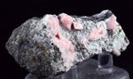 5.6cms RHODOCHROSITE CUBIC QUARTZ Peru Crystals Collector Mineral Specimen R732