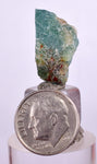 12.5 Carats GRANDIDIERITE CRYSTALS BLUE Green Rare Madagascar Jewelry Facet P272