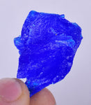 3cms CHALCANTHITE CRYSTAL Lab Grow Mineral Specimen Peru F441