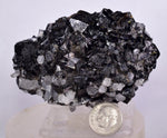 8cms CASSITERITE BRILLIANT CRYSTALS Facet Grade Shiny Bolivia Mineral E122