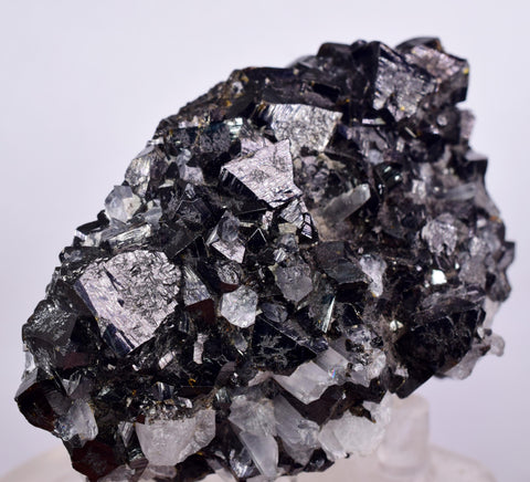 8cms CASSITERITE BRILLIANT CRYSTALS Facet Grade Shiny Bolivia Mineral E122