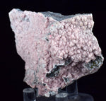 6.4cms RHODOCHROSITE ROSETTE QUARTZ Peru Crystals Collector Mineral Specimen R739