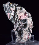6cms RHODOCHROSITE ROSETTE QUARTZ Peru Crystals Collector Mineral Specimen R740