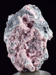 4.3cms RHODOCHROSITE ROSETTE QUARTZ Peru Crystals Collector Mineral Specimen R741
