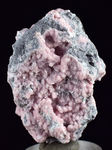 4.3cms RHODOCHROSITE ROSETTE QUARTZ Peru Crystals Collector Mineral Specimen R741