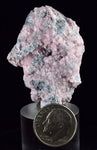 4.3cms RHODOCHROSITE ROSETTE QUARTZ Peru Crystals Collector Mineral Specimen R741