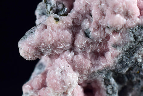 6cms RHODOCHROSITE ROSETTE QUARTZ Peru Crystals Collector Mineral Specimen R743