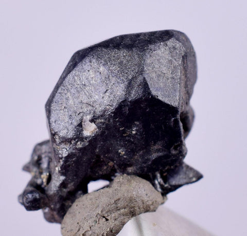 1cms ACANTHITE SILVER CRYSTAL Peru Crystals Uchuchaccua Mine Mineral Specimen H354