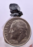 1cms ACANTHITE SILVER CRYSTAL Peru Crystals Uchuchaccua Mine Mineral Specimen H354