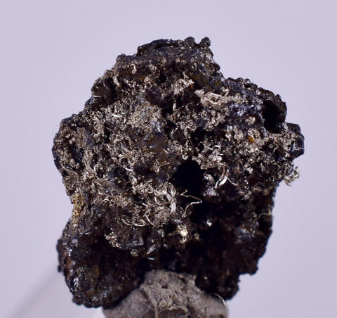 0.8cms NATIVE SILVER WIRES Peru Uchuchaccua Mine 2000 Discovery Mineral Specimen H358