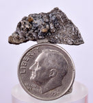 2.2cms NATIVE SILVER WIRES Peru Uchuchaccua Mine 2000 Discovery Mineral Specimen H359