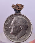0.6cms NATIVE SILVER WIRES Peru Uchuchaccua Mine 2000 Discovery Mineral Specimen H360