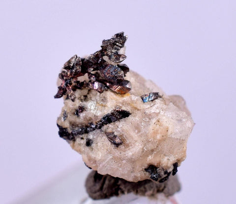 0.6cms NATIVE SILVER WIRES Peru Mineral Specimen H362
