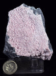 7cms RHODOCHROSITE ROSETTE QUARTZ Peru Crystals Collector Mineral Specimen R707