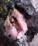 6.2cms RHODOCHROSITE CUBIC QUARTZ Peru Crystals Collector Mineral Specimen R709