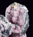 6.2cms RHODOCHROSITE ROSETTE QUARTZ Peru Crystals Collector Mineral Specimen R745