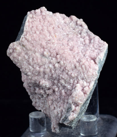 4.8cms RHODOCHROSITE ROSETTE QUARTZ Peru Crystals Collector Mineral Specimen R712