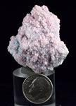 4cms RHODOCHROSITE ROSETTE QUARTZ Peru Crystals Collector Mineral Specimen R714