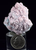 4cms RHODOCHROSITE ROSETTE QUARTZ Peru Crystals Collector Mineral Specimen R714