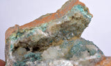 8cms GEM SILICA CHRYSOCOLLA Druzy Quartz Lily Mine Peru Mineral Specimen D279