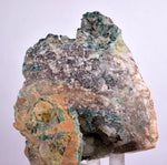 8cms GEM SILICA CHRYSOCOLLA Druzy Quartz Lily Mine Peru Mineral Specimen D279